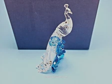 Swarovski Crystal Figurine SCS 2015 White Peacock # 5063695