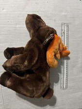 NMT* Ty Large Plush Beanie Buddy CHOCOLATE Moose 10" MWNMT Stuffed Animal Toy