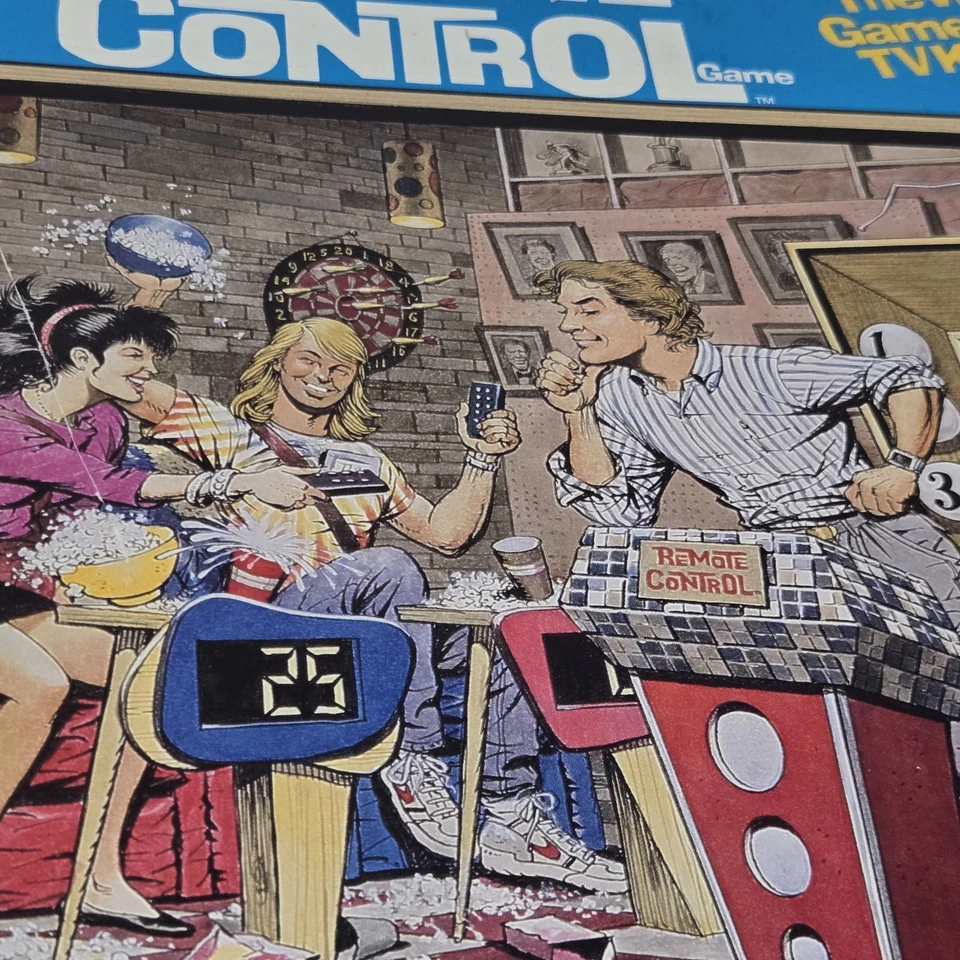 Vintage 1989 MTV Remote Control TV Show Game Pressman INCOMPLETE see Description - Image 3 of 4