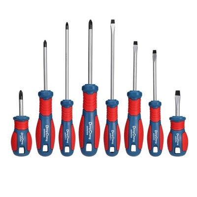 Magnet Schraubendreher Set Kreuzschlitz Schlitz CR-V Stahl Handwerkzeuge
