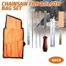 10PCS Professional Chainsaw Sharpening Kit for Garden Workshop Maintenance Tool