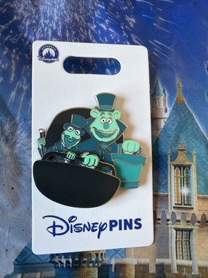 2025 Disney Parks The Muppets Kermit & Fozzie Ride Haunted Mansion OE Pin