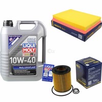 Inspektionskit Filter Liqui Moly ÖL 5L 10W-40 FüR Opel Corsa C F08 F68 1.7 Dti