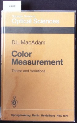Color measurement. Theme and variations. MacAdam, David L.: