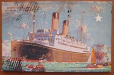 ALBERTIC (White Star) Scarce 1930 Card