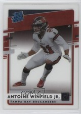 2020 Panini Chronicles Clearly Donruss Rated Rookie Antoine Winfield Jr 1kc1