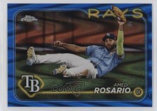 2024 Topps Chrome Update Blue RayWave Refractor 20/150 Amed Rosario #USC122 0dc2