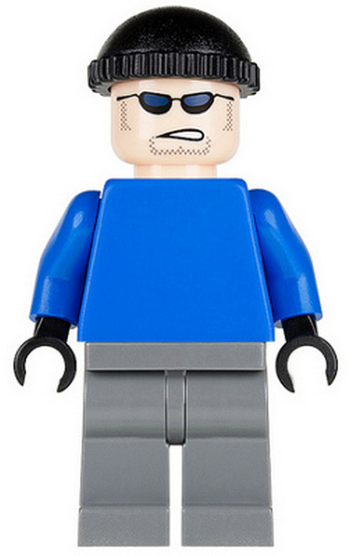 Figurine LEGO 7783 bat012 pour Diorama Gotham et Enquêtes de Batman