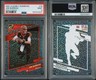 2021 PANINI CLEARLY DONRUSS #10 JOE BURROW HOLO GOLD /5 PSA 9