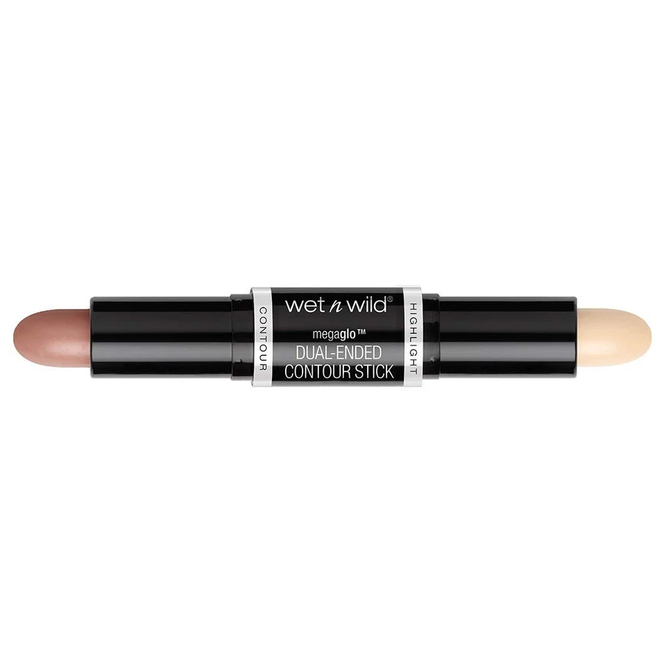 Wet N Wild MegaGlo Dual-Ended Contour And Highlighter Stick, Light Medium 8g - Image 3 of 4