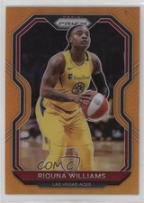 2021 Panini Prizm WNBA Orange Prizm 24/50 Riquna Williams #38 0q5k