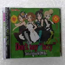 Anime K-ON HTT Tea Time Hirasawa Yui Music CD Don't say lazy Album Music Record