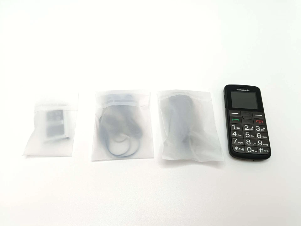 Teléfono móvil Panasonic KX-TU110 32 MB / 512 MB 2G negro para personas mayores - Imagen 2 de 4