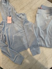 Juicy Couture X-Large Frosted Bling Tracksuit Hoodie  Pants Rare
