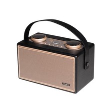 Bluetooth Retro Speaker with Microphone Input