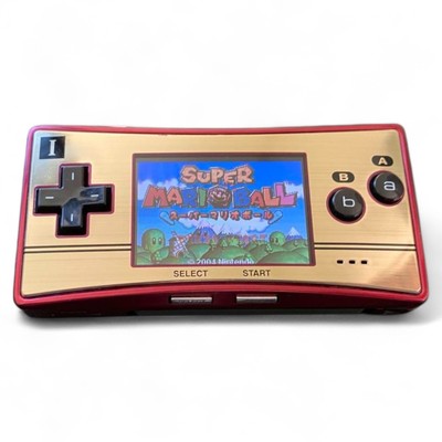 Nintendo Gameboy Micro 20th Anniversary Edition Console Only Ntsc J Te