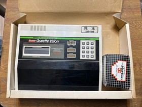 EPOCH SUPER CASSETTE VISION Console JAPAN with SAMPLE BOX
