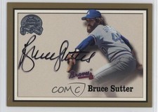2000 Fleer Greats of the Game Bruce Sutter Auto HOF 11b4