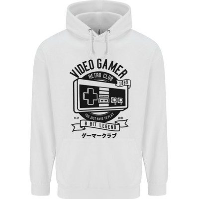 Video Gamer Retro Club Gaming Childrens Kids Hoodie