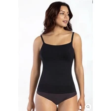 Curveez Incredibly Shaping Cami Shapewear Black Womens L Slimming NWT CUR3501