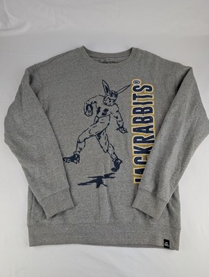 Men's S South Dakota State Jackrabbits SDSU Sweater 1881 Gameday Small Gray