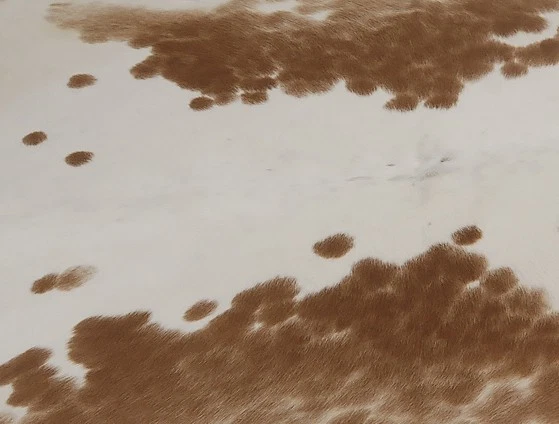 100% Original Kuhfell Teppich Bereich Skin Leder 21.00 Sq.feet (137cmx142cm) A - Bild 2 von 3