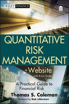 Quantitative Risk Management, + Web..., Thomas S. Colem