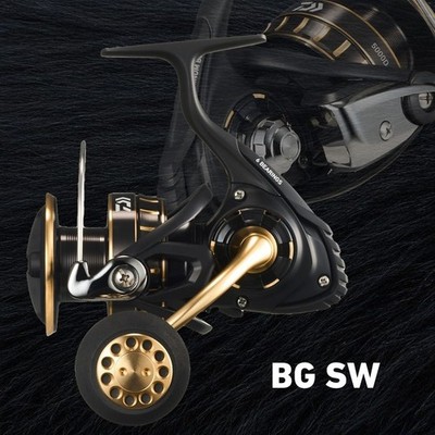 Daiwa 23 BG SW 4000D-CXH Spinning Reel Metal Black Near Mint Japan