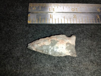 Missouri Hardin Arrowhead Spear Point Projectile Indian Artifact