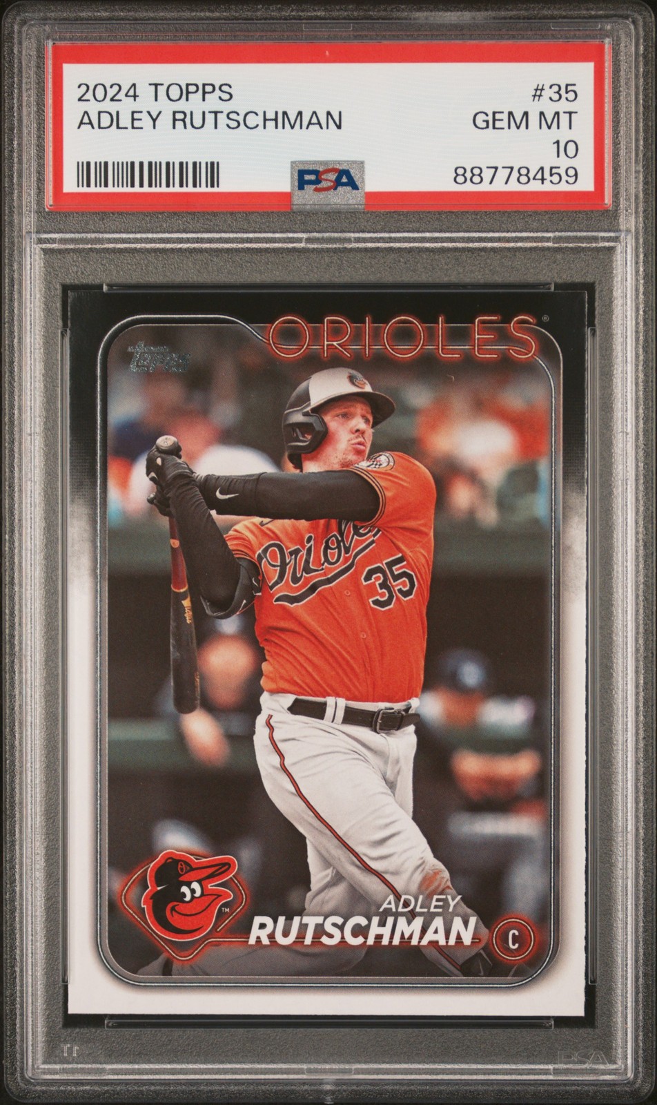 2024 TOPPS #35 ADLEY RUTSCHMAN PSA 10