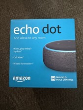 Amazon Echo Dot (3rd Generation) Smart Speaker - Charcoal - New Sealed