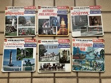Lot of 6 GAF vintage ViewMaster reel sets: AMERICA'S BICENTENNIAL CELEBRATION