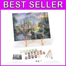 Framed Canvas Painting Set for Relaxation and Creativity