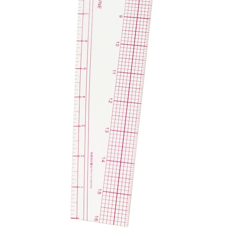 3-in-1 French Curve, Hip curve and Straight Ruler, Vary Form Curve Ruler - 16"