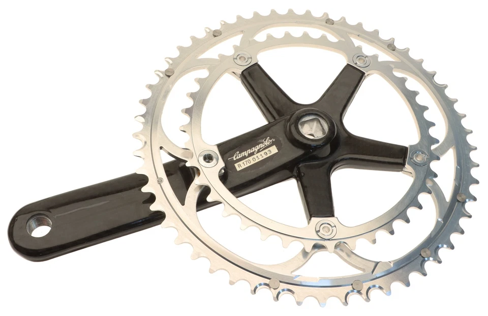 Campagnolo Record Carbon Crankset 10 Speed 53/39T 170mm '03 Square Taper NOS NEW - Image 4 of 4