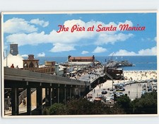Postcard The Pier at Santa Monica California USA Postcard The Pier at Santa Monica California USA
