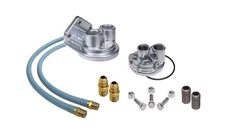 Oil Filter Relocation Kit, Trans-Dapt Performance