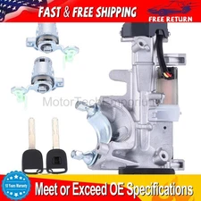 Ignition Switch Cylinder Door Lock & 2 Keys Complete set For 2002-2006 Honda CRV