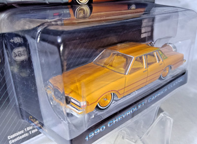 1:64 CALIFORNIA LOWRIDERS 1990 CHEVROLET CAPRICE CUSTOM CONTINENTAL NOT PRODUCED
