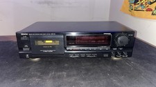 DENON DRM-740 Stereo 3-HEAD System Cassette Deck Player Recorder US Seller 
