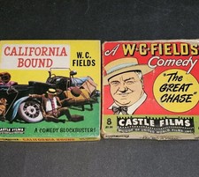 Lot Of 2 W.C. Fields Vintage Films. The Great Chase  California Bound