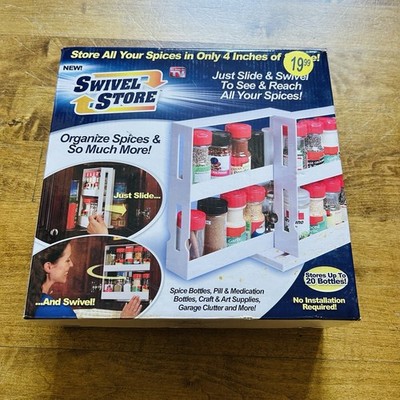 Swivel Store Organizer Spice Rack Storage System   As Seen on TV