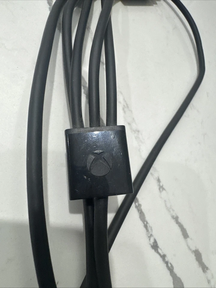 OFFICIAL MICROSOFT BRAND E SLIM AV COMPOSITE CABLE 3.5mm TO RCA, FOR XBOX 360   - Image 2 of 4