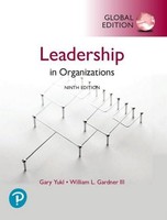 Gary Yukl Leadership In Organizations, Global Edition