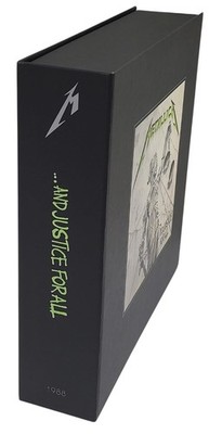 Metallica And Justice For All Deluxe Box Set EMPTY BOX & Insert