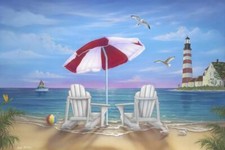Ceramic Backsplash Tile Mural Nautical Sailing Ship Sailboat - Exotic Lighthouse