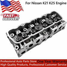 New Complete Cylinder Head Assy For Nissan K21 K25 Engine Forklift 11040-FY501