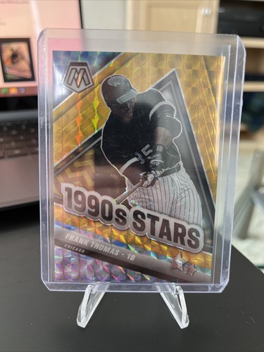 Frank Thomas 1990s Stars Panini Mosaic Gold /10 - 第 1/3 張圖片