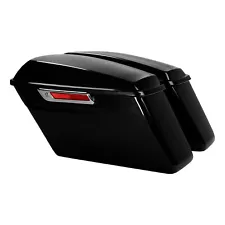 Hard Saddlebags Fit For Harley Electra Street Glide 2018 Black Tempest 2014-2024