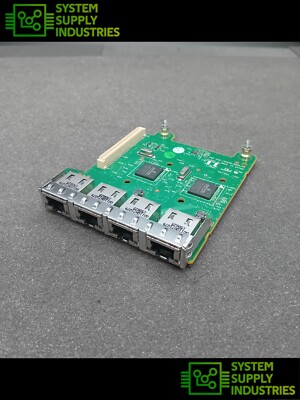 DELL QUAD-PORT 1 GBE BROADCOM 5720 NETZWERK TOCHTERKARTE P/N FM487